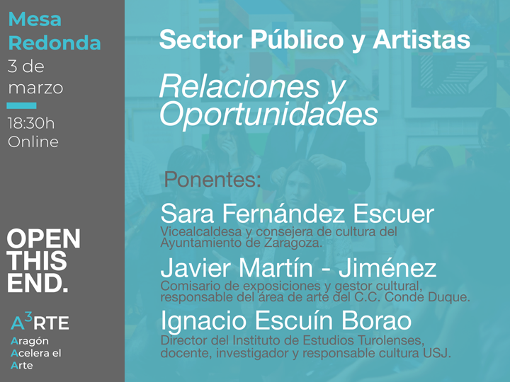 Mesa redonda: Relaciones Sector Público - Artistas